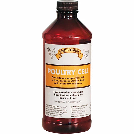 Rooster Booster Poultry Cell – Vitamin & Iron Supplement Qt