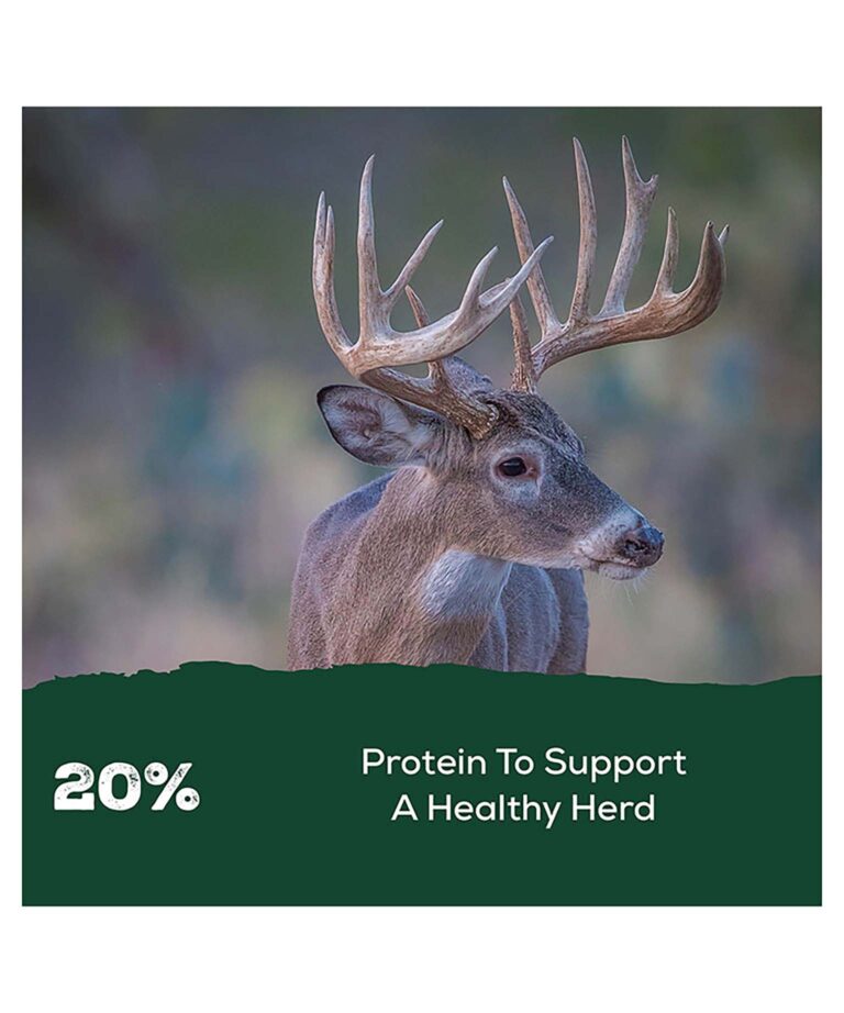 Record Rack Sportsman 20 – Protein Feed for Deer