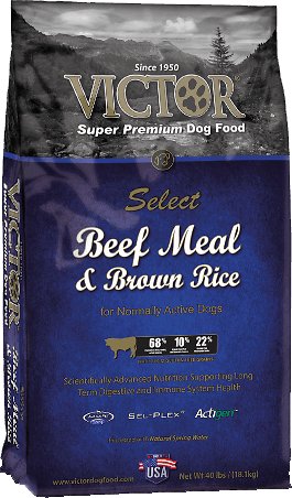 VIC BEEF MEAL & BROWN RICE 40#
