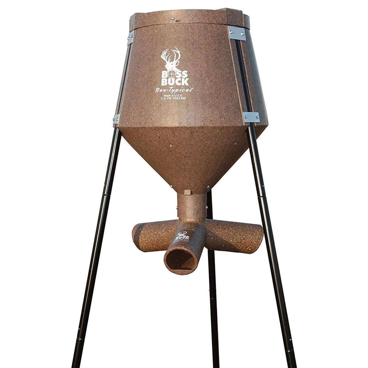 Boss Buck 200lb Deer Feeder – Durable Gravity Feeder
