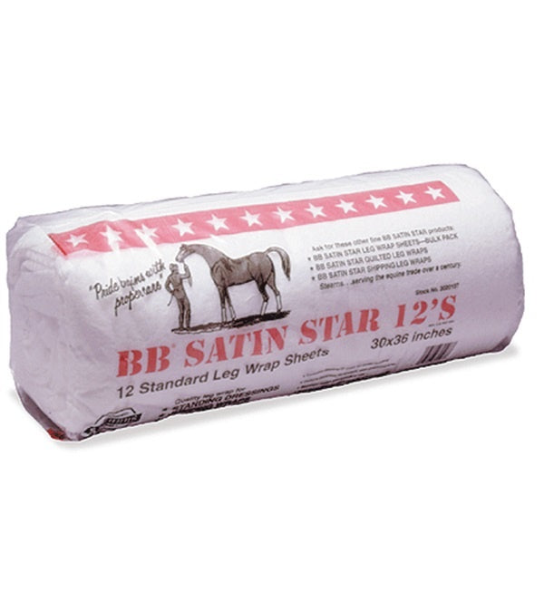 Made of cotton fibers bonded with an exclusive glazene finish. This serves as a therapeutic wrap and also offers excellent protection when used as a shipping wrap. Each package contains twelve 30" x 36" sheets.