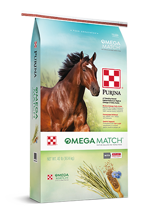 Purina Omega Match Horse Ration Balancer 40Lb