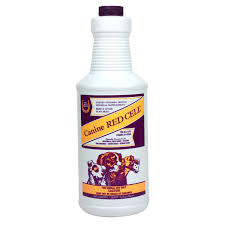 If your horse needs an extra health boost, Farnam Red Cell Iron Rich Horse Supplement is for you. This highly-palatable yucca flavored vitamin-iron-mineral feed supplement is designed to provide vitamins and minerals that may either be lacking or are in insufficient quantities in your horse’s regular feed. This unique liquid supports normal blood cell health which is essential for transporting oxygen, maintaining energy and meeting performance demands.
