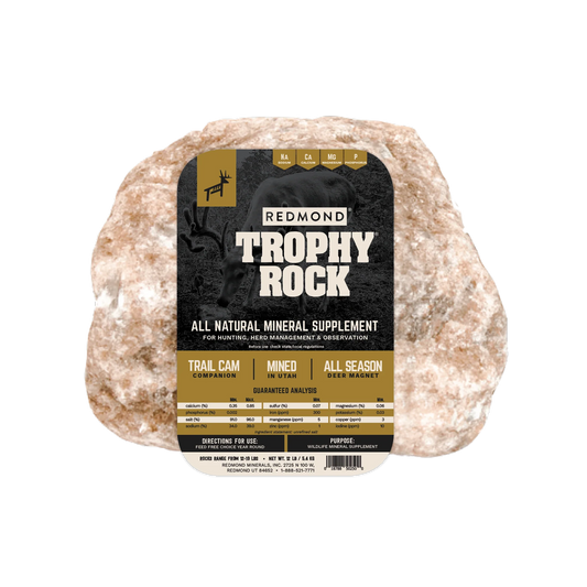 Trophy Rock – Natural Mineral Rock for Deer