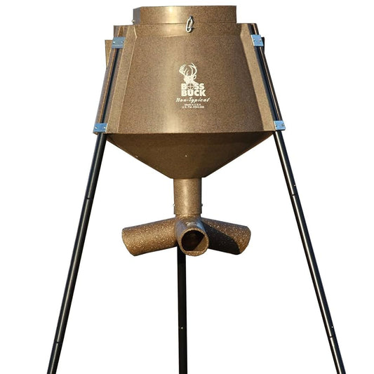 Boss Buck 350lb Deer Feeder – Durable Gravity Feeder