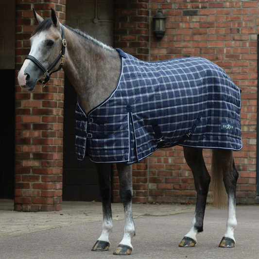 WEATHERBEETA WINTER PLAID STABLE BLANKET 1200D