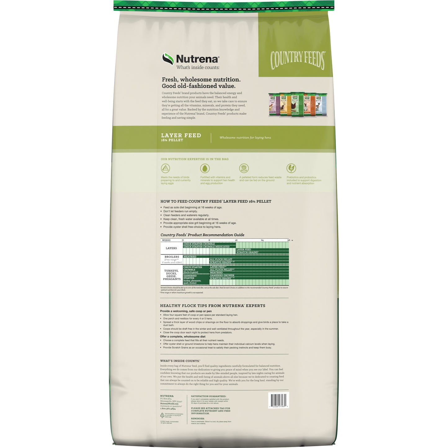 Nutrena Country Feeds 16% Chicken Layer Pellet