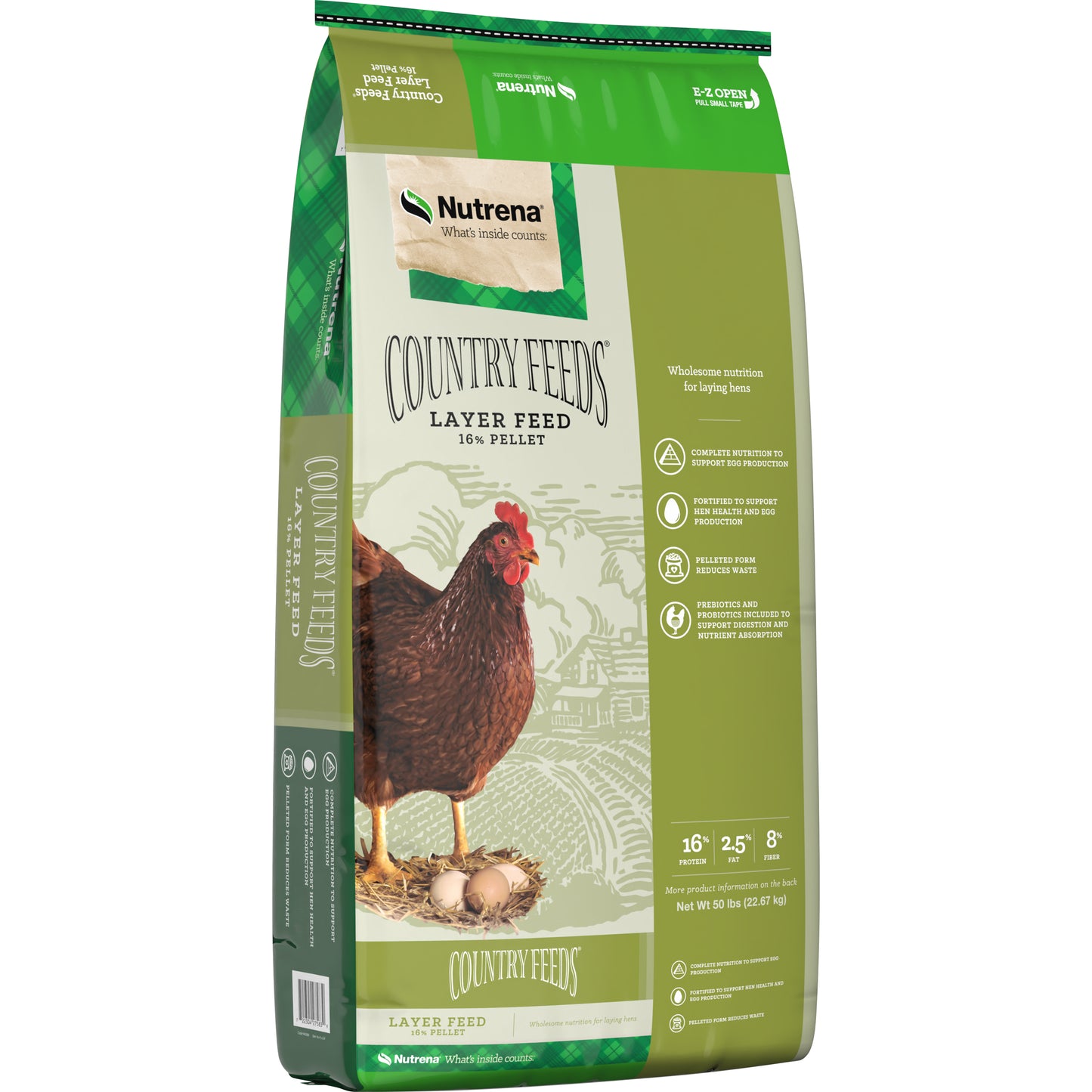 Nutrena Country Feeds 16% Chicken Layer Pellet