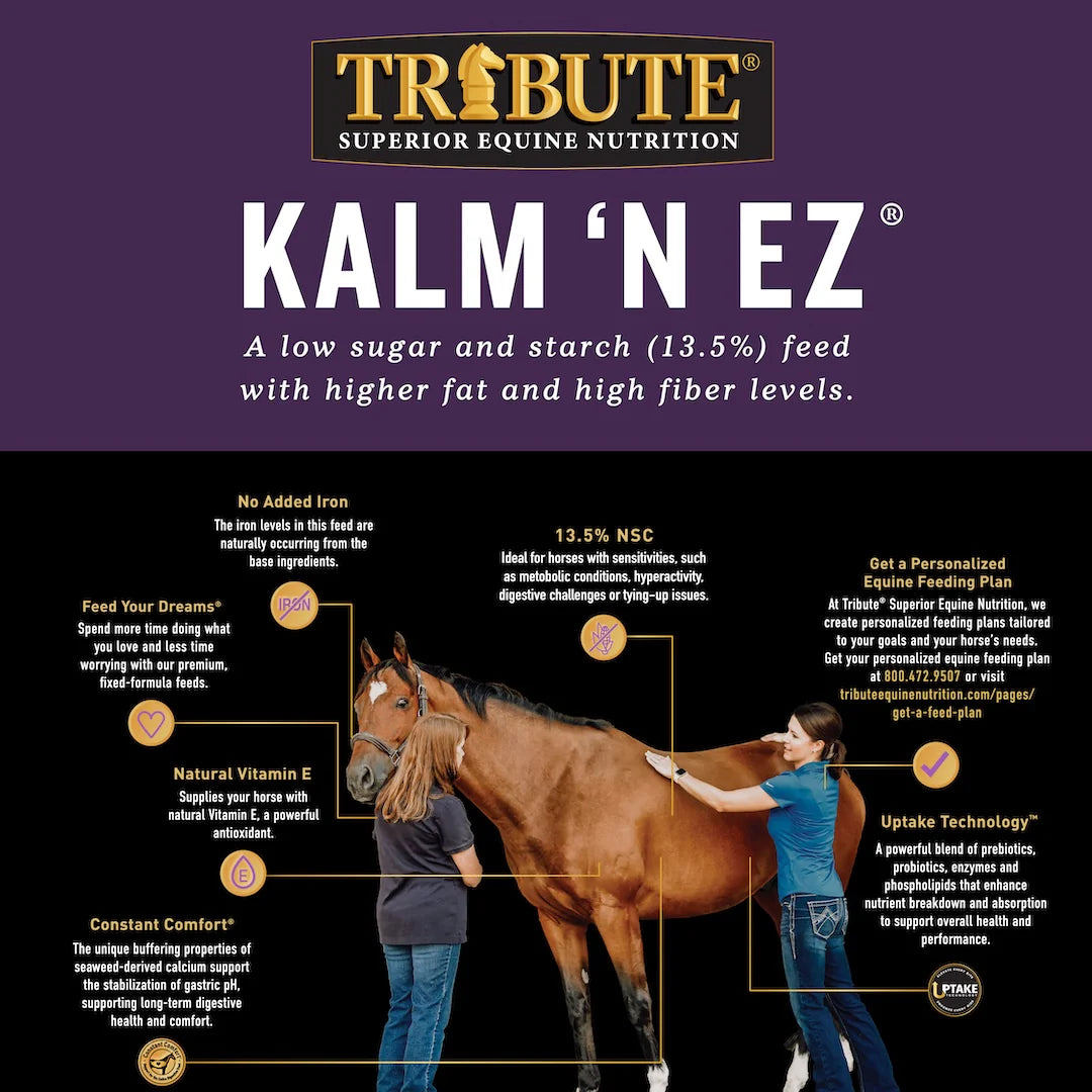 Tribute Kalm 'N EZ Pellet 50Lb