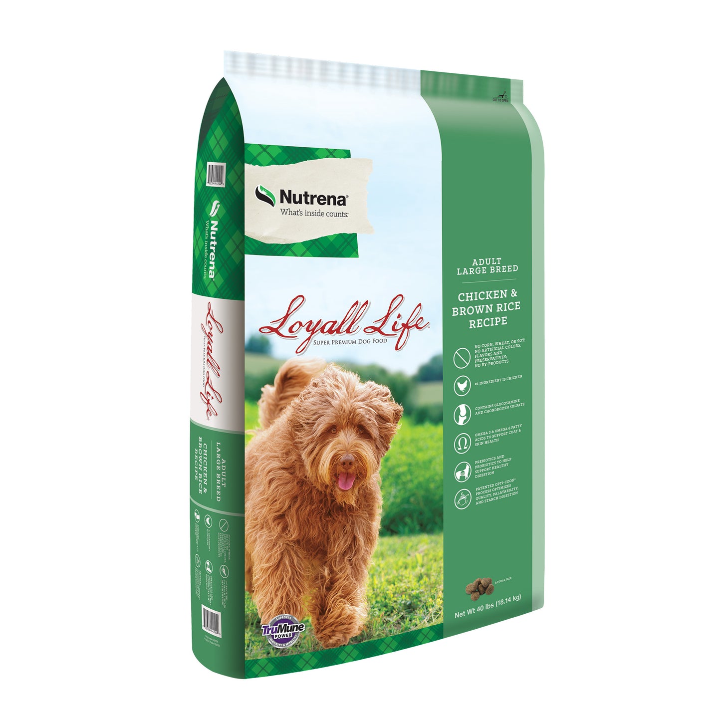 Nutrena Loyall Life Adult Large Breed Chicken & Rice 40LB