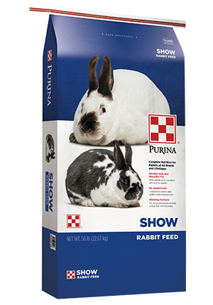 Purina Rabbit Chow Show 50LB Blue Bag