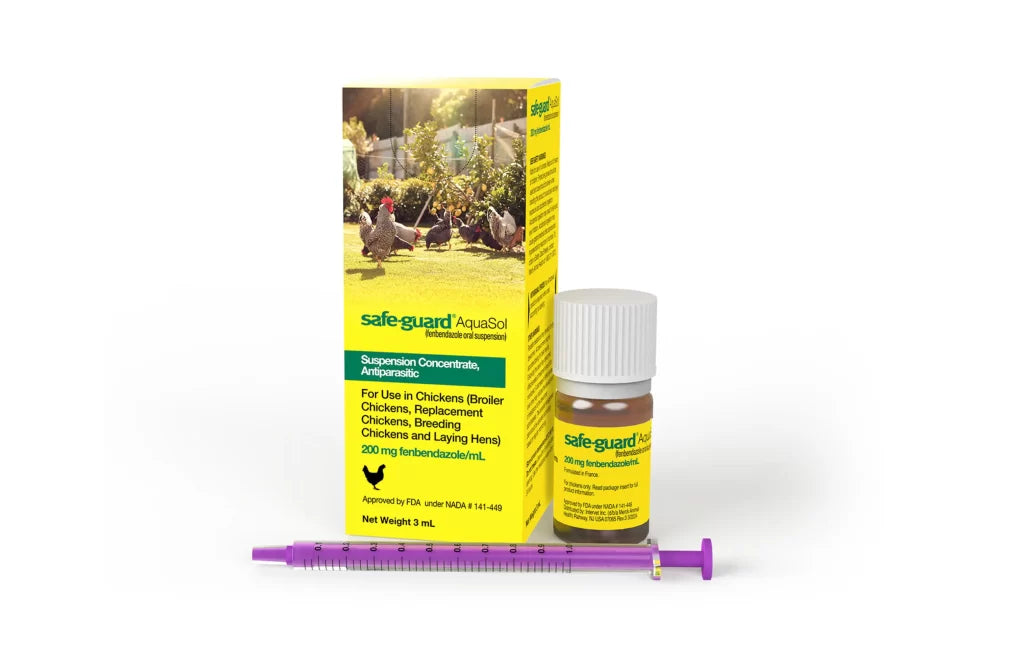 SafeGuard AquaSol – Chicken Wormer for Flock Health