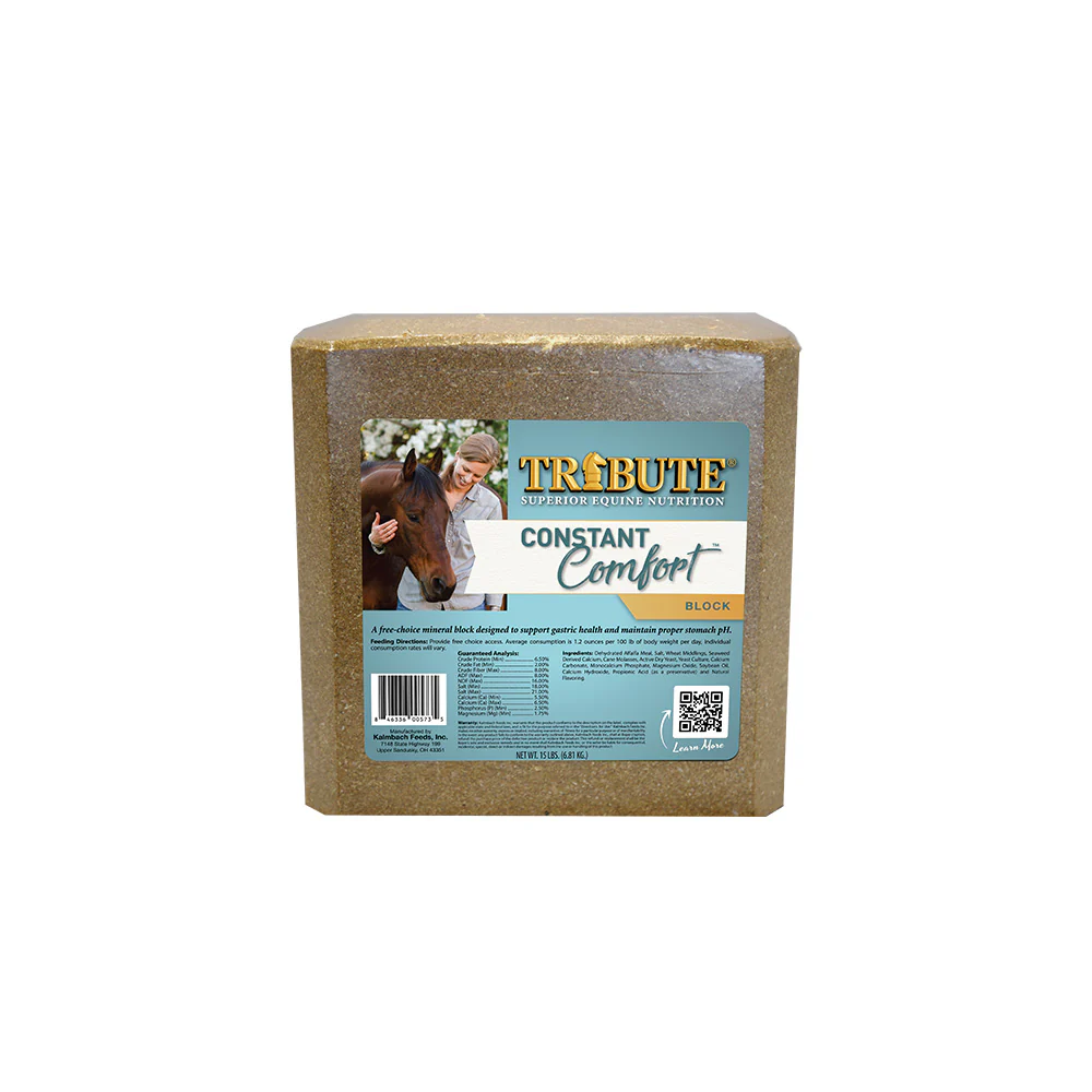 Tribute Constant Comfort Gut Health Supplement Block 15Lb