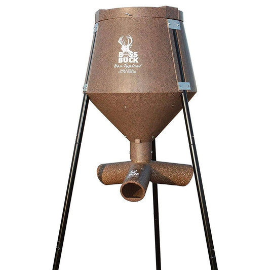 Boss Buck 200lb Deer Feeder – Durable Gravity Feeder