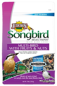 Advanced nutrition with NutriThrive added vitamins and minerals. Attracts a greater variety of birds than standard blends.