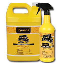 Pyranha Wipe N' Spray Yellow