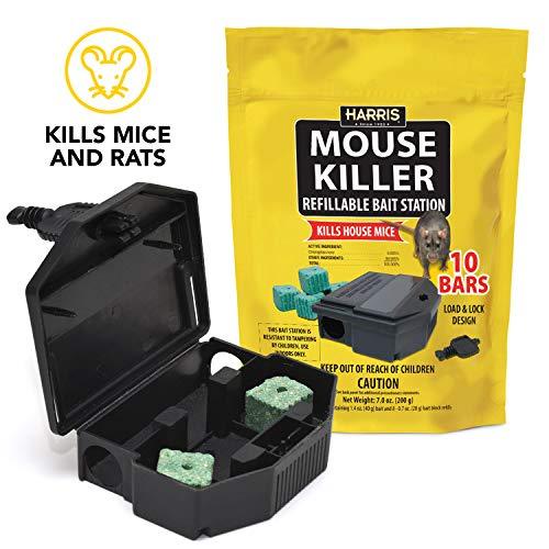 Harris Mouse Killer Refillable Bait Station (10 bars)