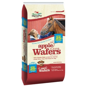 Manna Pro Apple Wafers 20 LB Horse Treats