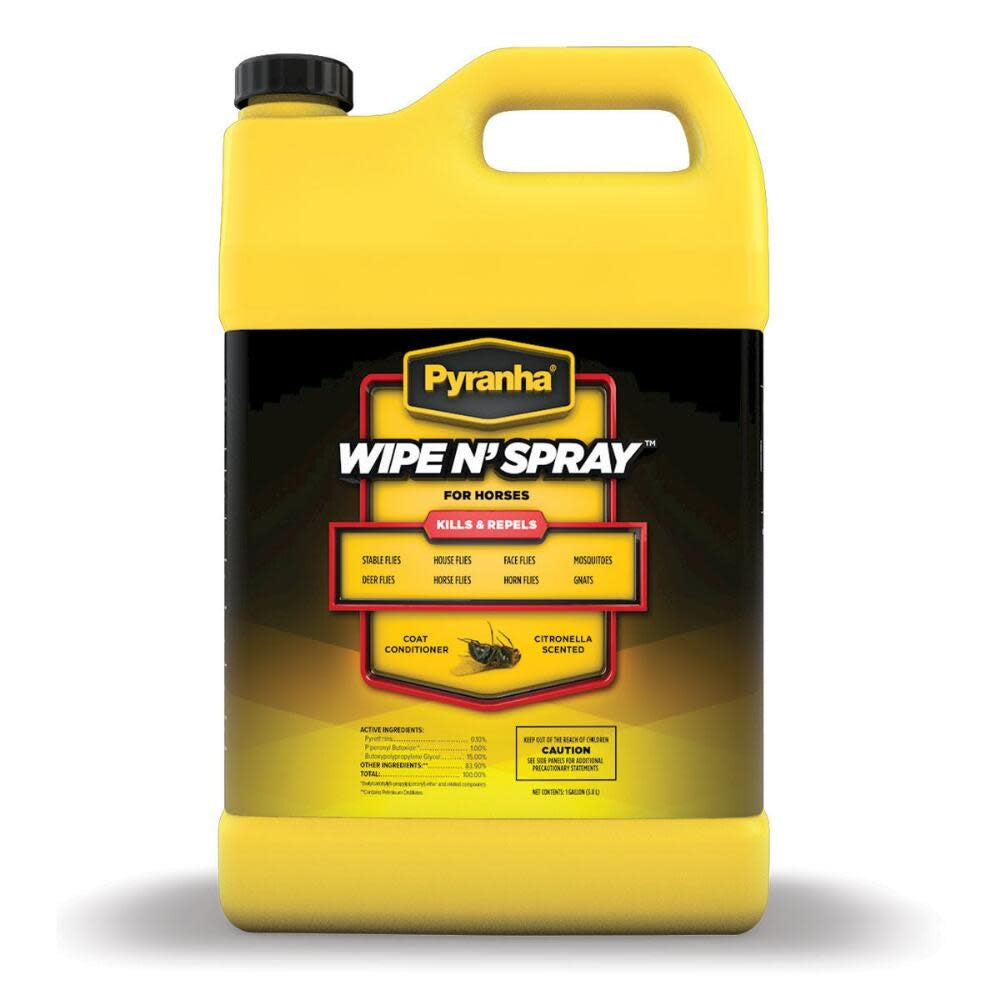 Pyranha Wipe N' Spray Yellow