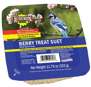 Audubon Bird Suet Berry Treat 11.75OZ