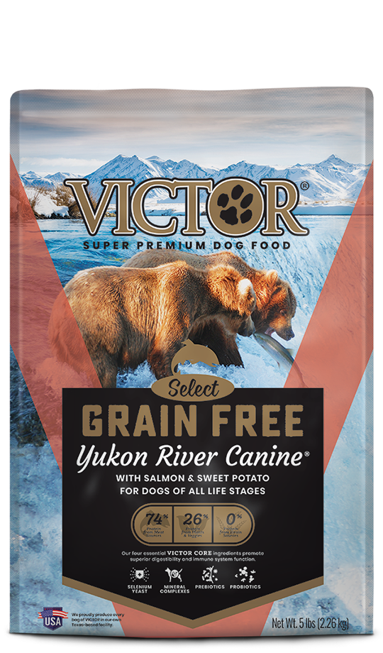 Victor Grain Free Yukon River Dog Food 30LB