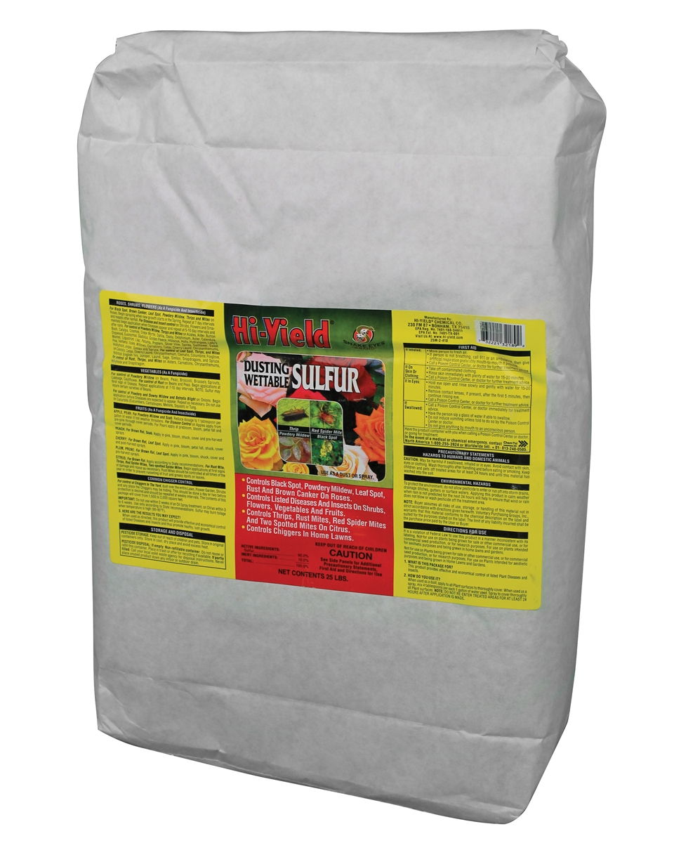 Hi Yield Sulfur 25LB – Cook Feed & Outdoor