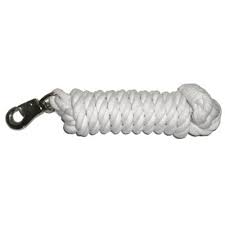 This Heavy Cotton Lead won't wimp out on you, and will last for ages!  Imported. Favorite Features 100% cotton heavy duty cotton Brass bolt snap