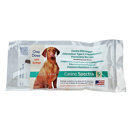 This shot vaccine is for use in healthy dogs 6 weeks of age or older. Inject 1 mL SQ, repeat at 2-4 week intervals until at least 16 weeks of age.  Do NOT use on pregnant dogs.