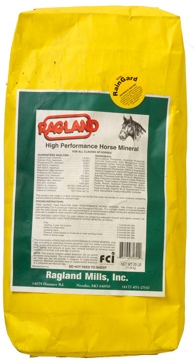 Ragland High Performance Horse Mineral 25lb