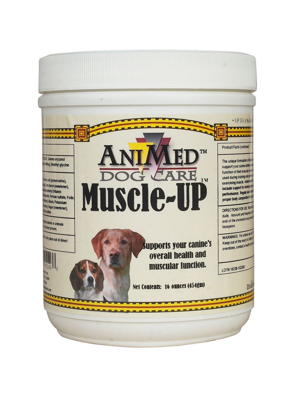 MUSCLE-UP DOG CARE 16OZ